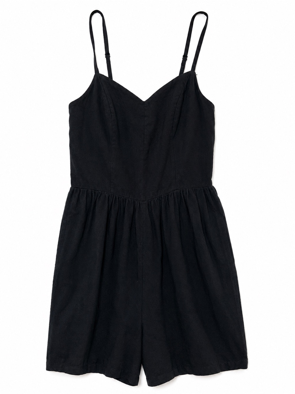 Old Navy Black Spaghetti-Strap Romper